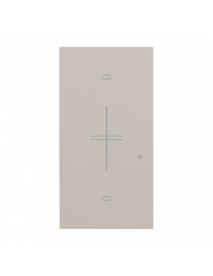 Enjoliveur Living Now with Netatmo pour interrupteur de volets 2 modules -sable BTICINO BTKM32M2 2
