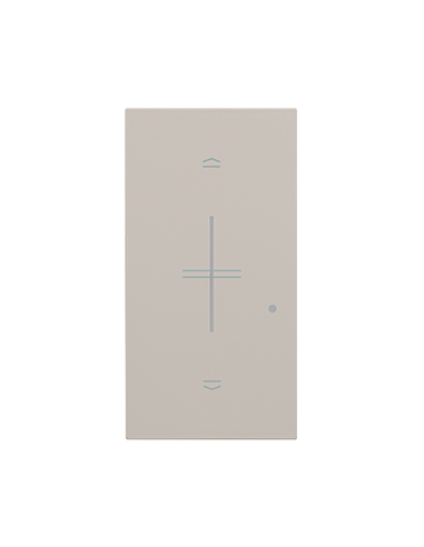 Enjoliveur Living Now with Netatmo pour interrupteur de volets 2 modules -sable BTICINO BTKM32M2