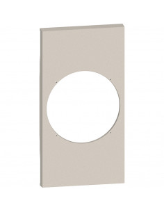 Plastron de finition Living Now with Netatmo pour prise connectée sable BTICINO BTKM35M2