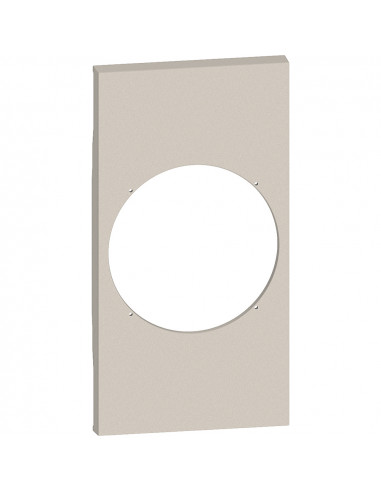 Plastron de finition Living Now with Netatmo pour prise connectée sable BTICINO BTKM35M2