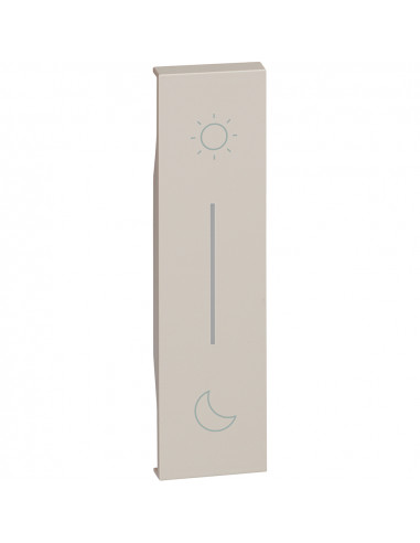 Enjoliveur Living Now with Netatmo pour commande lever coucher 1 module sable BTICINO BTKM41