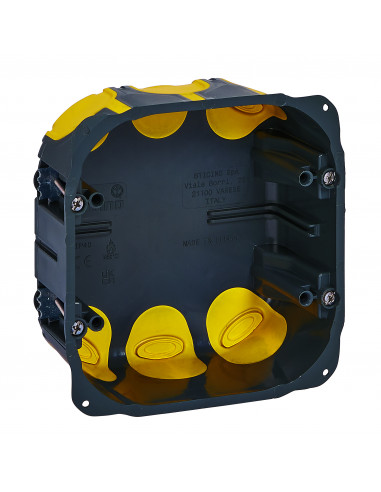 Boîte d'encastement Eco Batibox 3 x 3 postes Prof 50 BTICINO BTPB526NN