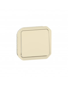 Commande simple réversible Plexo va-et-vient ou poussoir Sable composable LEGRAND 069758L 2