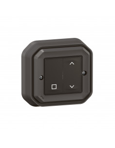 Commande Self-e pour volets roulants Plexo with Netatmo complet anthracite LEGRAND 069883L