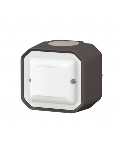 Détecteur mural Plexo sans Neutre 100W LED complet Anthracite LEGRAND 070063A 2