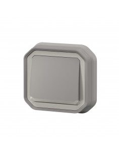 Plexo interrupteur ou va-et-vient lumineux Gris encastré LEGRAND 070070L 2