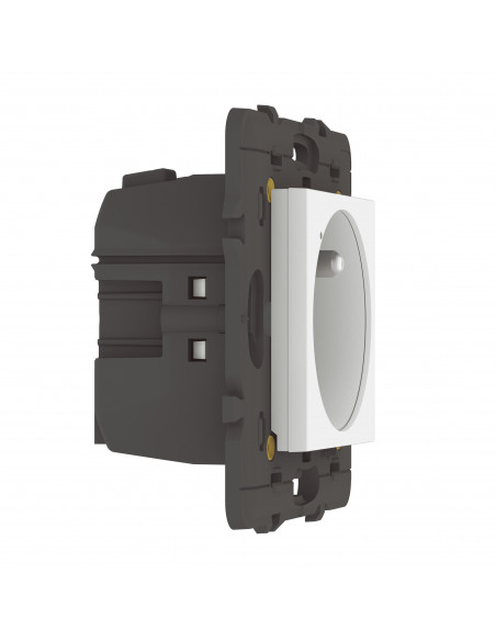 Prise connectée Mosaic with Netatmo 16A sans plaque blanc LEGRAND 077711LA