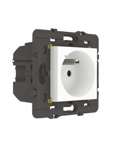 Prise connectée Mosaic with Netatmo 16A sans plaque blanc LEGRAND 077711LA