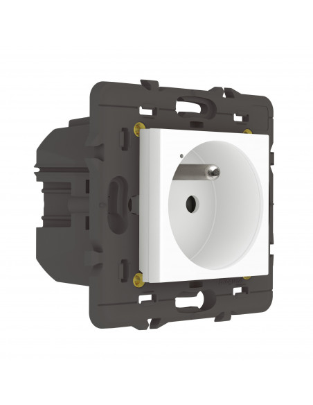 Prise connectée Mosaic with Netatmo 16A sans plaque blanc LEGRAND 077711LA