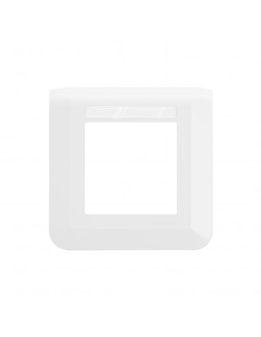 Plaque de finition 2 modules porte-étiquette intégré LEGRAND 078850L