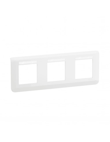Plaque 3x2 modules horizontal porte-étiquette intégré LEGRAND 078853L