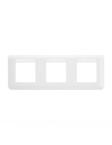 Plaque 3x2 modules horizontal porte-étiquette intégré LEGRAND 078853L