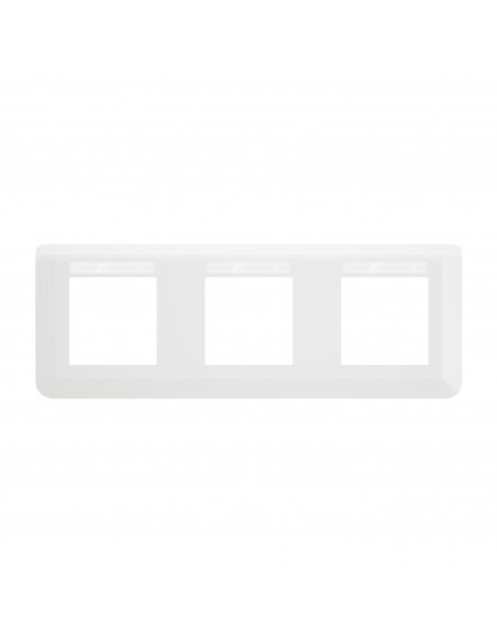 Plaque 3x2 modules horizontal porte-étiquette intégré LEGRAND 078853L