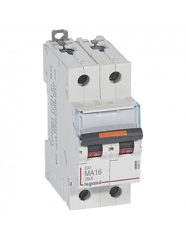 DX3 2P MA16 25KA LEGRAND 409872