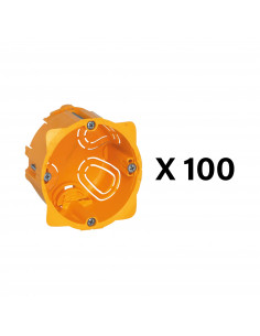 Distribox cloisons sèches lot de 100 boîtes cloisons sèches profondeur 50mm LEGRAND 080009L