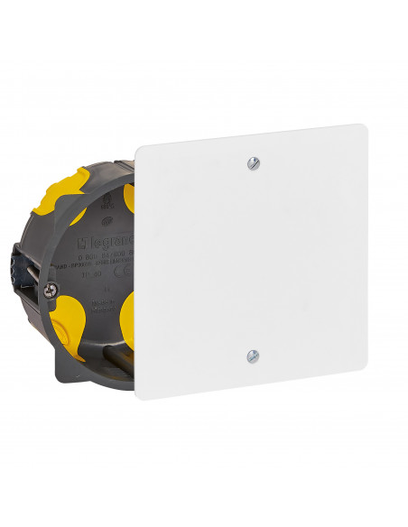 Boîte Eco Batibox pour dérivation avec couvercle 1 poste D85mm profondeur 40mm LEGRAND 080084L