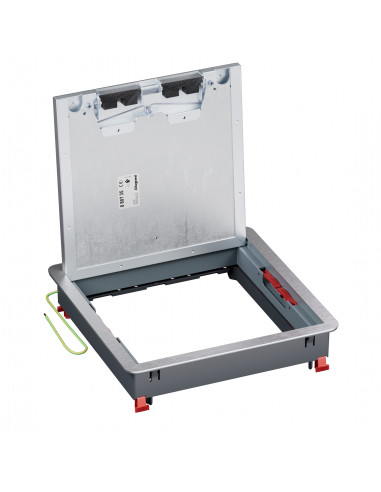 Trappe métal béton, 16 24 modules, IP20, hauteur réglable 69-250mm LEGRAND 080735