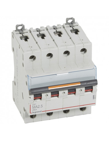 DX3 4P MA2.5 25KA LEGRAND 409887