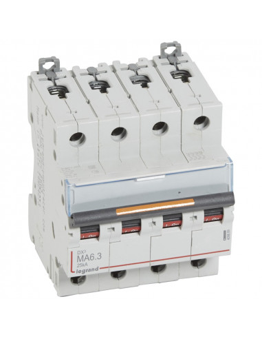 DX3 4P MA6.3 25KA LEGRAND 409889