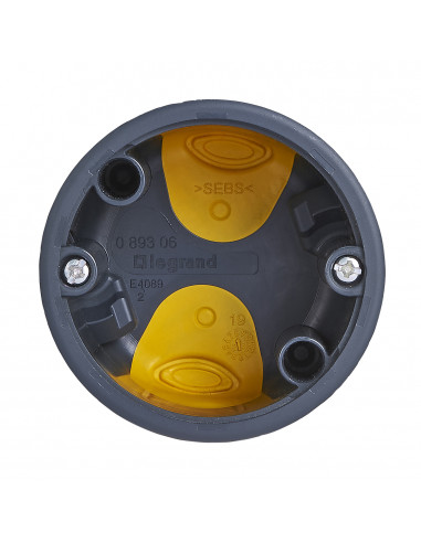 Boîte applique Eco Batibox D54mm profondeur 40mm LEGRAND 089306L
