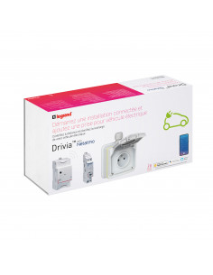 Pack de démarrage Green'up Access connecté avec prise pour véhicule électrique LEGRAND 090487B 2