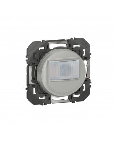 Détecteur mural dooxie sans Neutre 100W LED composable Alu LEGRAND 095241A