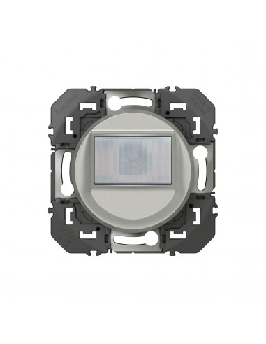 Détecteur mural dooxie sans Neutre 100W LED composable Alu LEGRAND 095241A