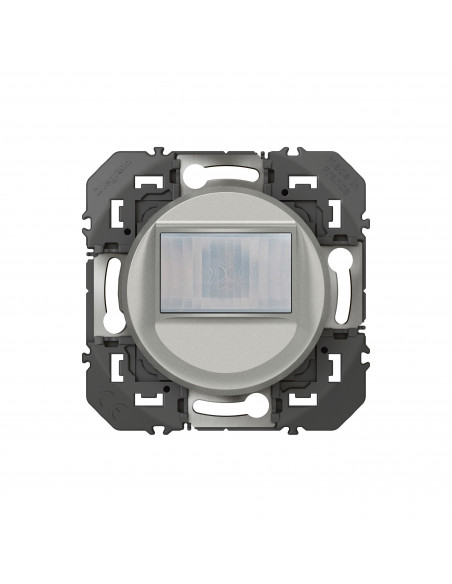 Détecteur mural dooxie sans Neutre 100W LED composable Alu LEGRAND 095241A