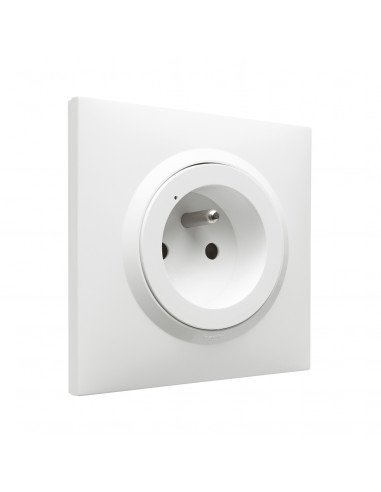 Prise de courant connectée dooxie with Netatmo blanc LEGRAND 100082