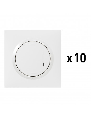 Commande sans fil d'éclairage et de prises dooxie with Netatmo blanc LEGRAND 100083