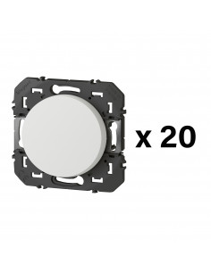 Lot dooxie 20 interrupteurs ou va-et-vient composable Blanc LEGRAND 300461 2