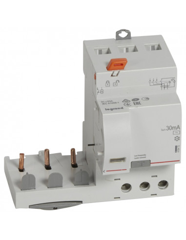 DX3 BDA 3P 63A AC 30MA LEGRAND 410472