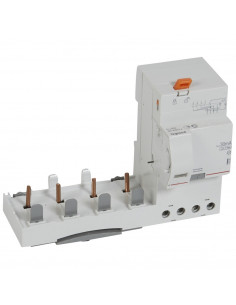 Bloc différentiel DX³ à vis Tétrapolaire 4 pôles 63A Type HPI 30mA LEGRAND 410636