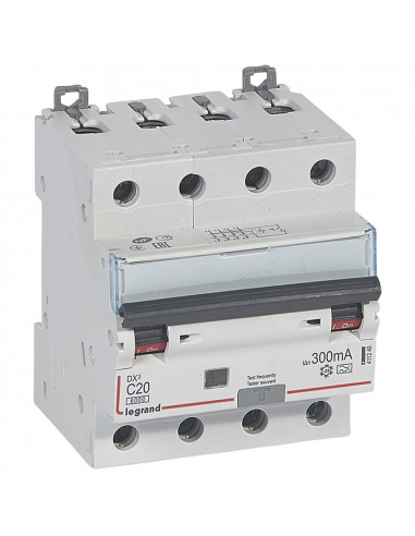 DX3 4P C20 6000A A 300MA 4M LEGRAND 411240