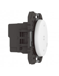 Interrupteur pour volet roulant connecté dooxie with Netatmo sans plaque blanc LEGRAND 600086A