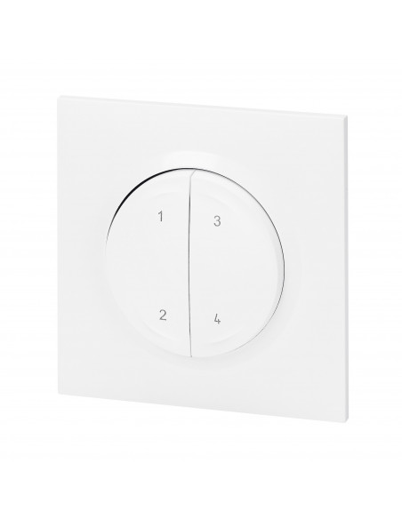 Commande 4 scénarios sans fil sans pile dooxie with Netatmo blanc LEGRAND 600091L