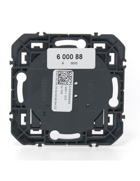 Cde double sans fils pour éclairage prise dooxie with Netatmo sans plaque alu LEGRAND 600188A