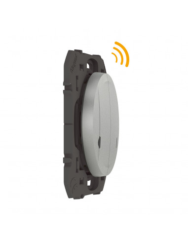 Cde double sans fils pour éclairage prise dooxie with Netatmo sans plaque alu LEGRAND 600188A