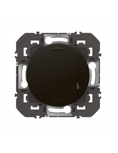 Interrupteur variateur connecté dooxie with Netatmo sans neutre 5-125W LED noir LEGRAND 600281