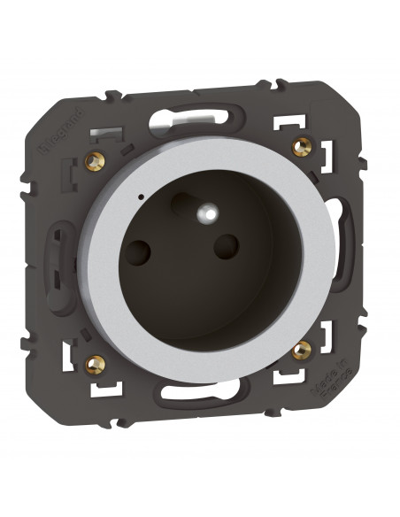 Prise connectée dooxie with Netatmo 16A sans plaque alu LEGRAND 600491A
