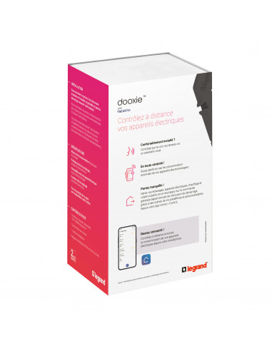 Pack 3 prises connectées dooxie with Netatmo 16A sans plaque alu LEGRAND 600798A