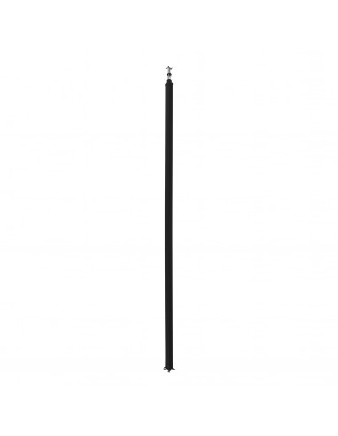 Colonne clippage direct 1 compart 2 faces h. 3,92m couvercle PVC corps alu -noir LEGRAND 653015