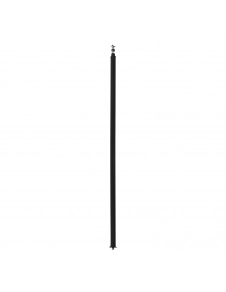 Colonne clippage direct 1 compart 2 faces h. 3,92m couvercle PVC corps alu -noir LEGRAND 653015