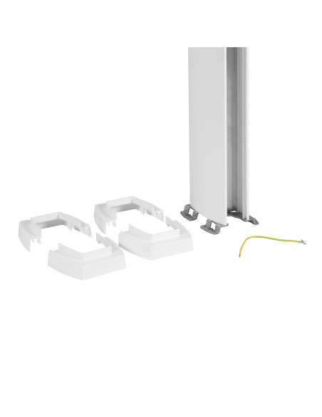 Colonne clippage direct 2 compart h. 2,67m couvercle PVC et corps en PVC blanc LEGRAND 653030