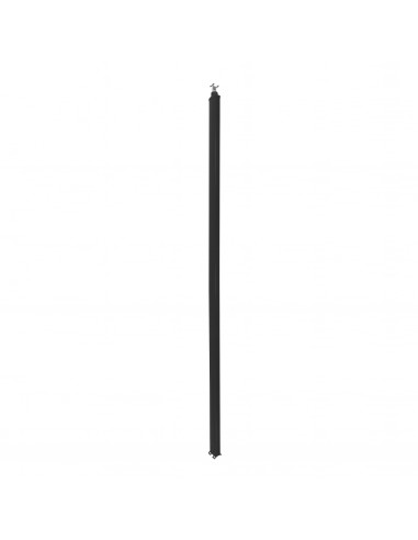 Colonne clippage direct 2 compart h. 2,67m couvercle PVC et corps en alu noir LEGRAND 653032