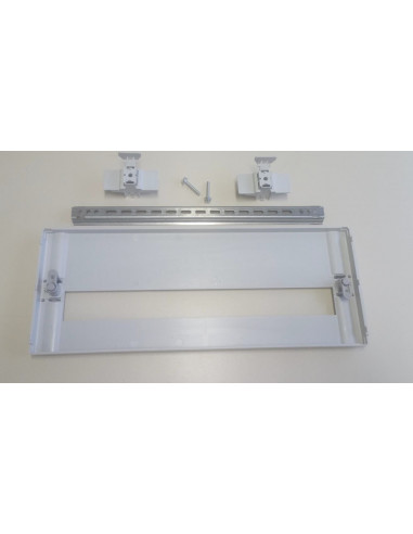 Kit modulaire isolant plaque frontale 200mm rail intégré montage facile LEGRAND 981599