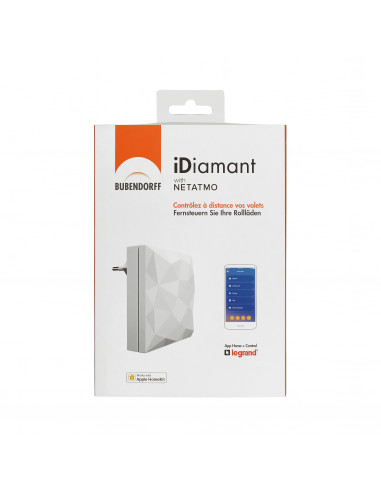 Passerelle Bubendorff iDiamant with Netatmo blanc LEGRAND BU050610