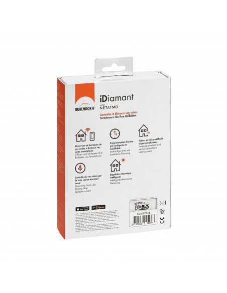 Passerelle Bubendorff iDiamant with Netatmo blanc LEGRAND BU050610