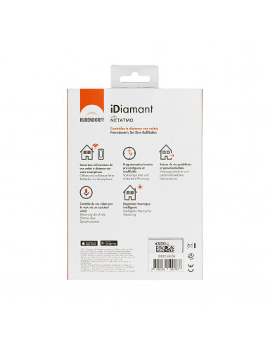 Passerelle Bubendorff iDiamant with Netatmo blanc LEGRAND BU050610