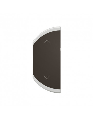 Enjoliveur Céliane MyHome marquage Haut-Bas 1 module Noir LEGRAND CN1500